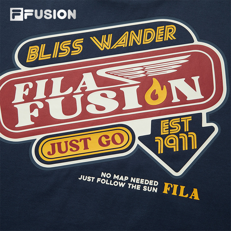 FILA FUSION Men WORKWEAR Knit Short Sleeve Tee