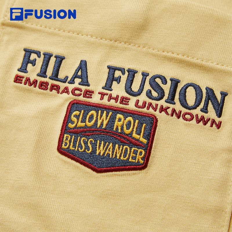 FILA FUSION Men WORKWEAR Knit Short Sleeve Tee