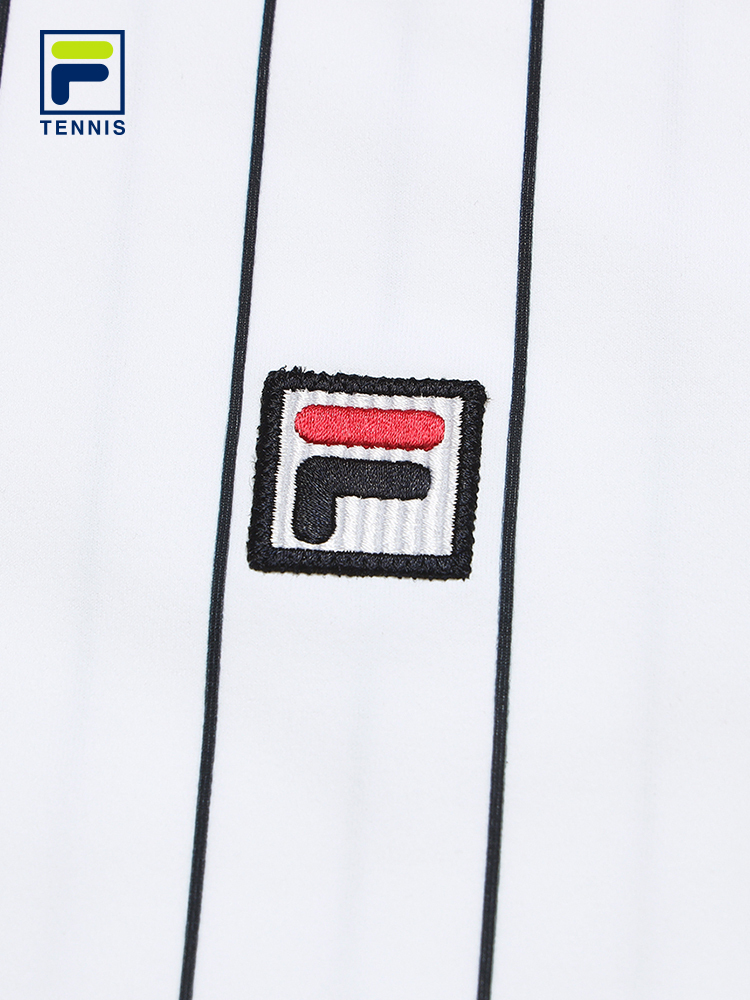 FILA MEN'S TENNIS Knitted Short Sleeve Polo Shirt