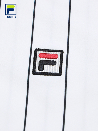FILA MEN'S TENNIS Knitted Short Sleeve Polo Shirt