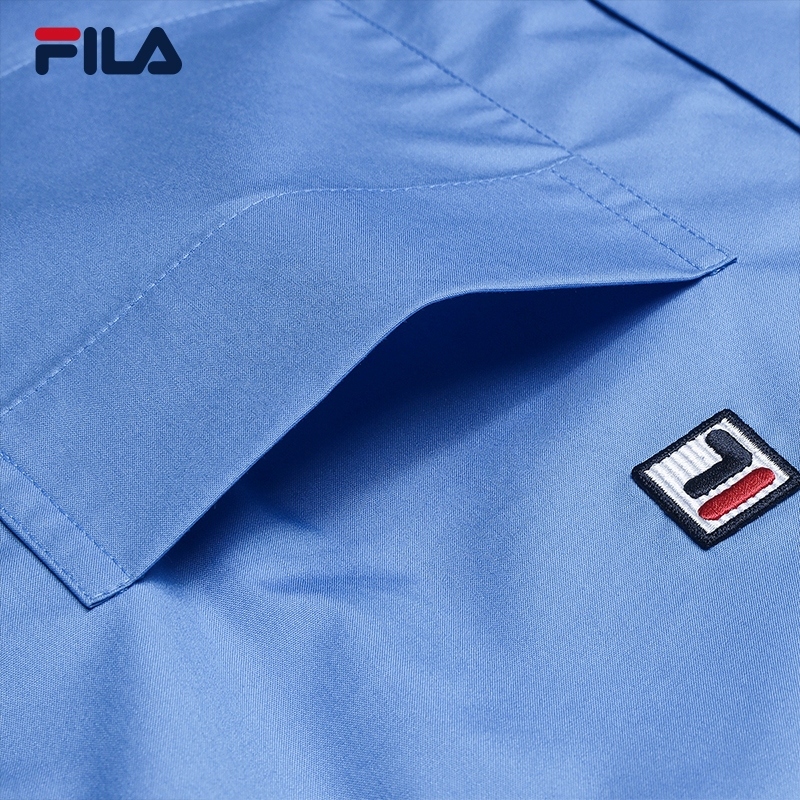 FILA WOMEN'S HERITAGE Woven Long Sleeve Shirt