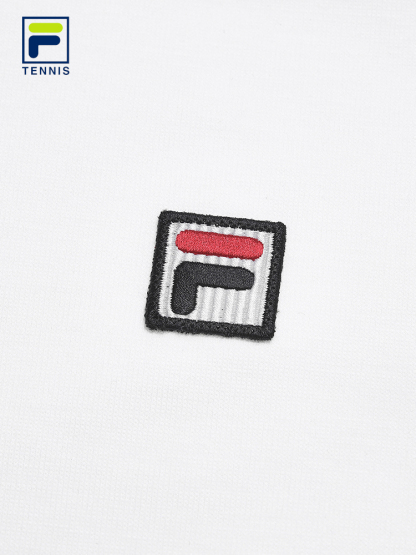 FILA MEN'S TENNIS Knitted Short Sleeve Top