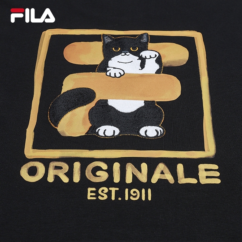 FILA MEN'S ORIGINALE Knitted Short Sleeve Top
