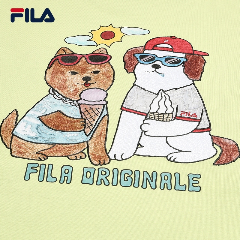 FILA MEN'S ORIGINALE Knitted Short Sleeve Top