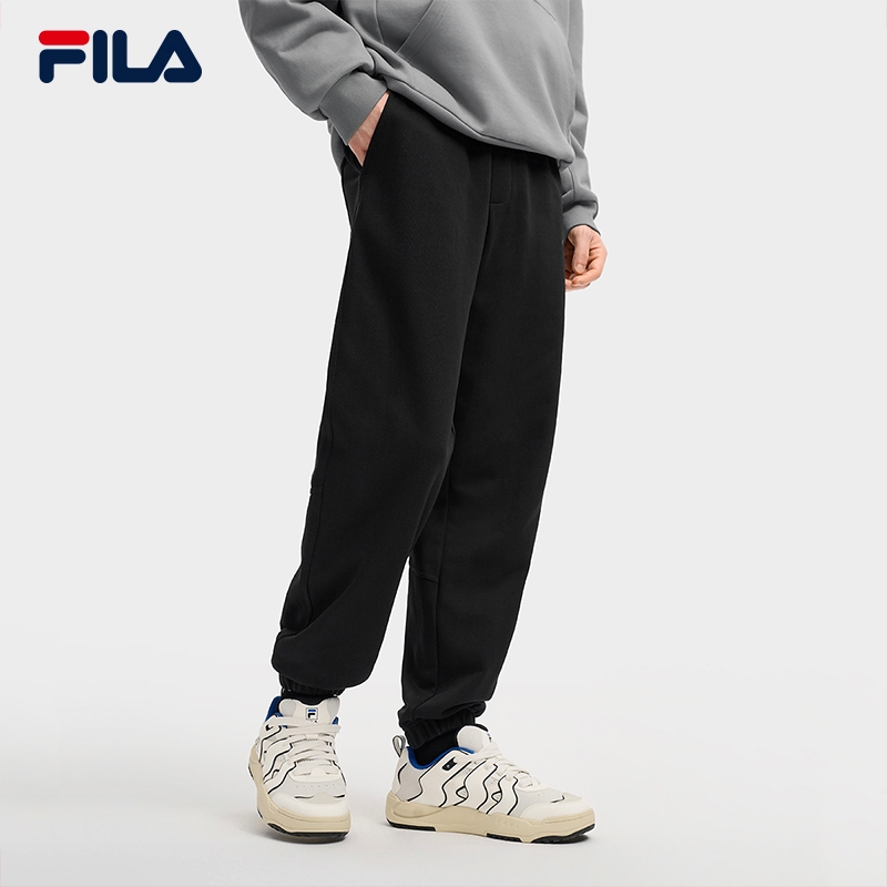 FILA CORE LIFESTYLE FILA ORIGINALE Men Knit Pants Black