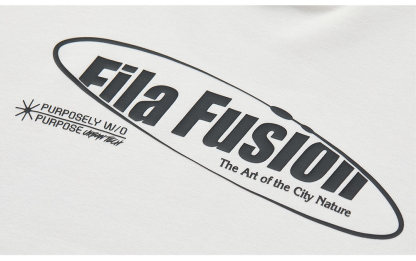 FILA FUSION INLINE URBAN TECH THE ART OF THE CITY NATURE Men Hoodie (Brown / White)