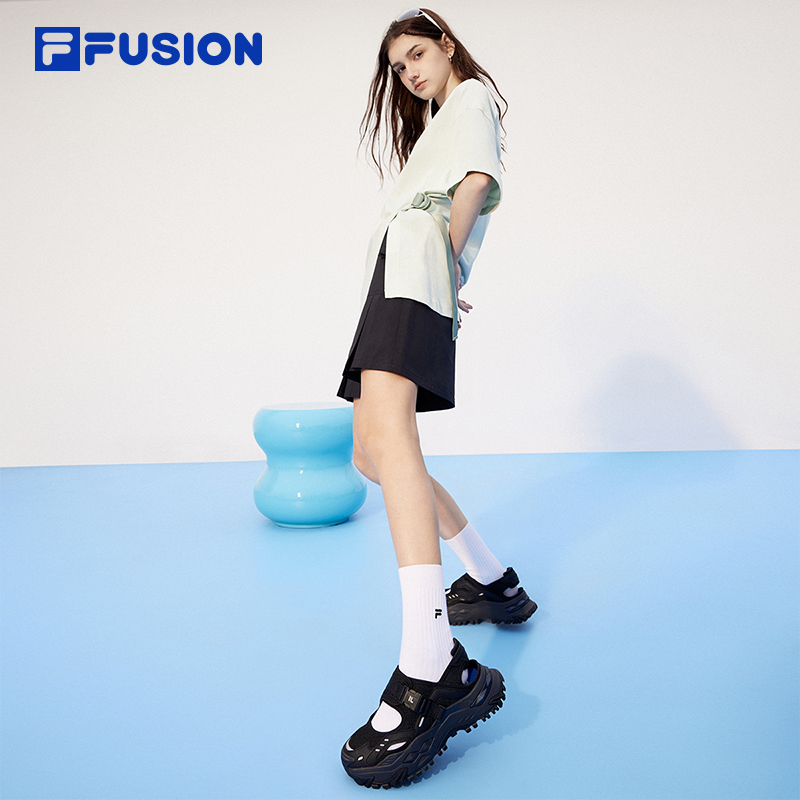 [NEW] FILA FUSION BIANCO SANDALS Women Sandal (2 Colors Available) - T12W421403FBK / T12W421403FSB