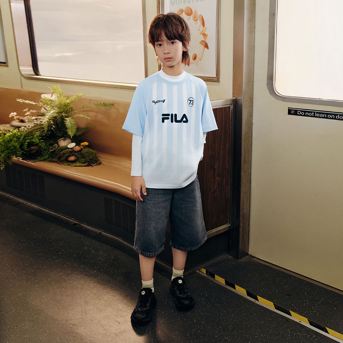 FILA KIDS ORIGINALE FILA ORIGINALE Boys Short Sleeves T-Shirt