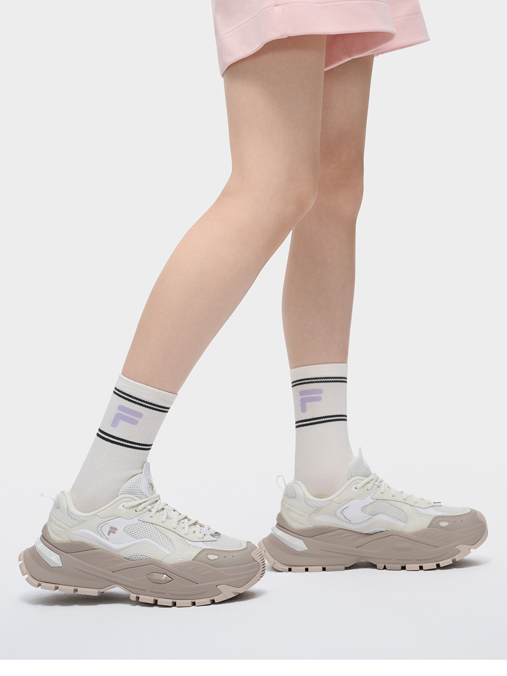 FILA FUSION BIANCO IV Women Platform Shoes/Sneakers