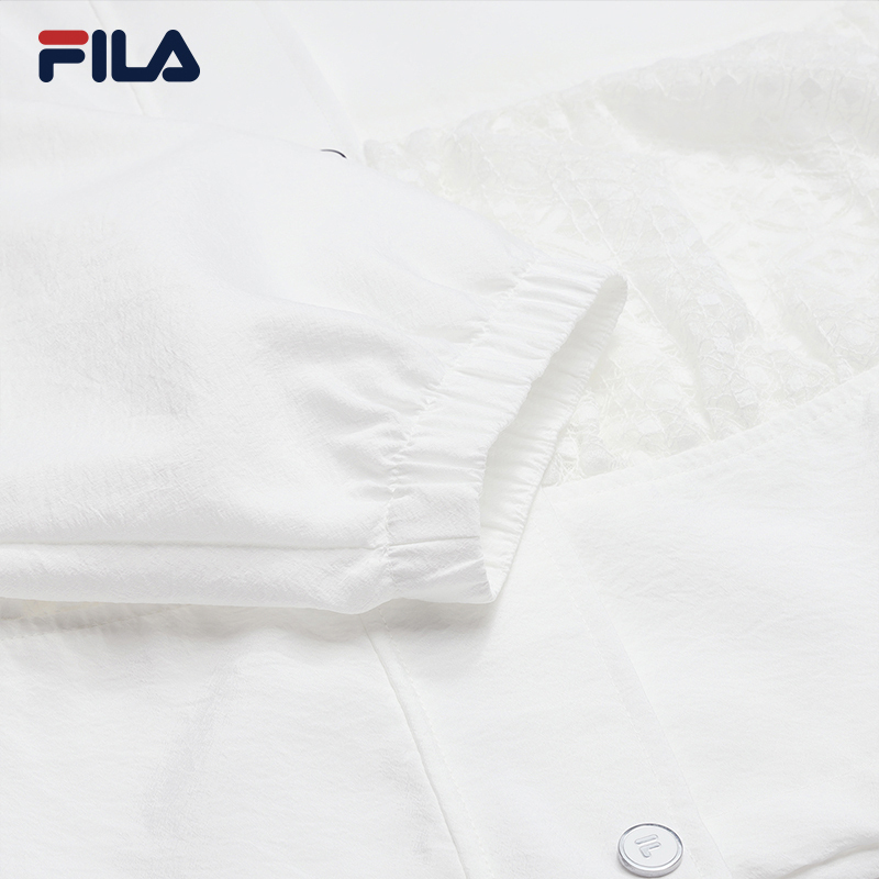 FILA CORE LIFESTYLE EMERALD SUMMER BREEZE Women Woven Jacket