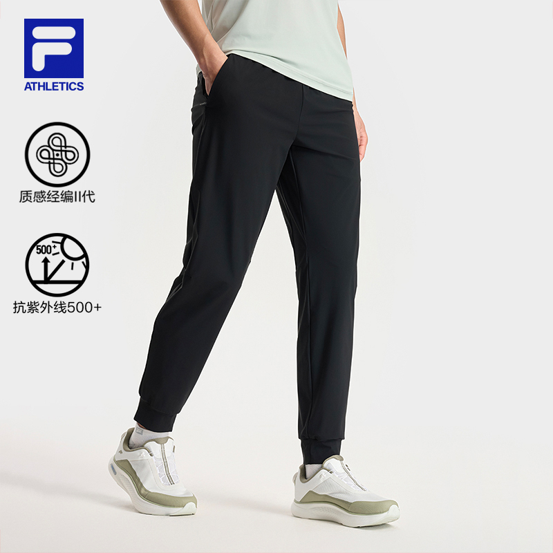 FILA CORE ATHLETICS FITNESS MEN Men Knit Pants (Black)
