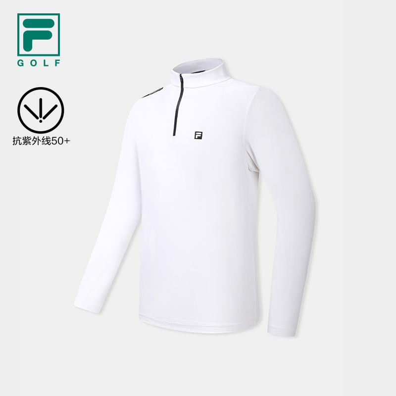 FILA CORE Men GOLF Knit Long Sleeve Top