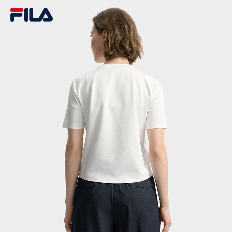 FILA CORE LIFESTYLE EMERALD ETCHED MOMENTS Women Short Sleeve T-shirt