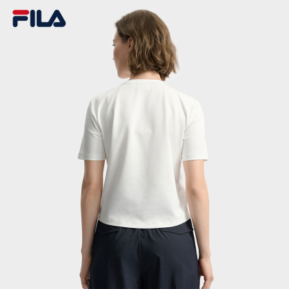 FILA CORE LIFESTYLE EMERALD ETCHED MOMENTS Women Short Sleeve T-shirt