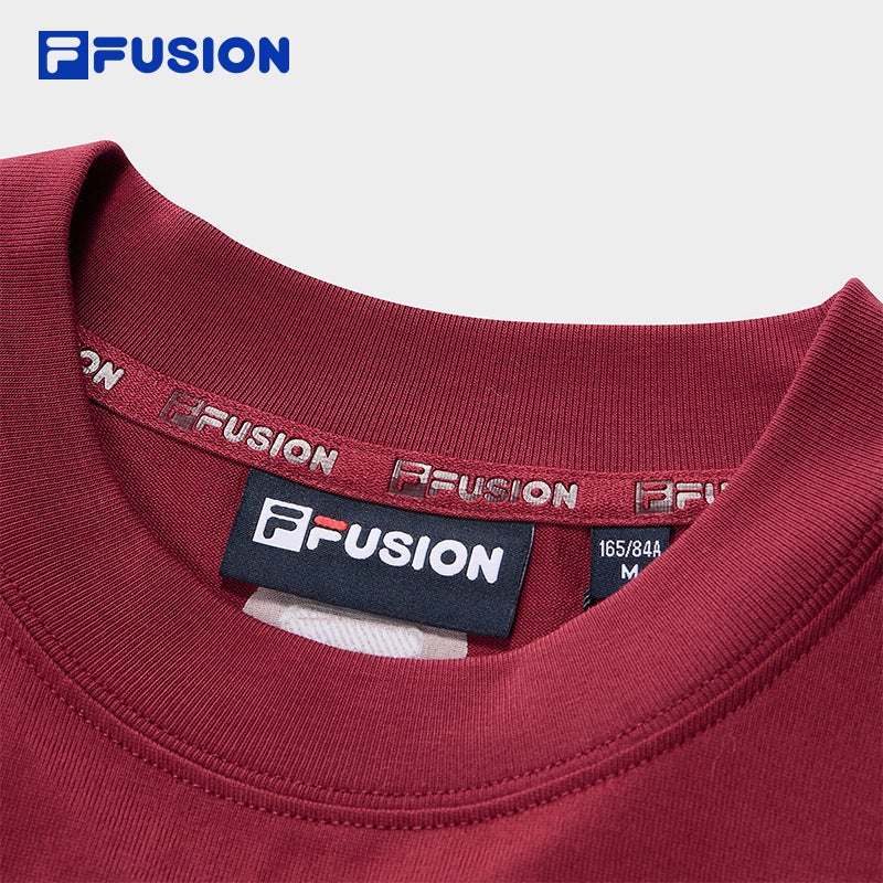 FILA FUSION INLINE FUSION X WORKWEAR STREET DOLPHIN Women Short Sleeves T-Shirt (Red)