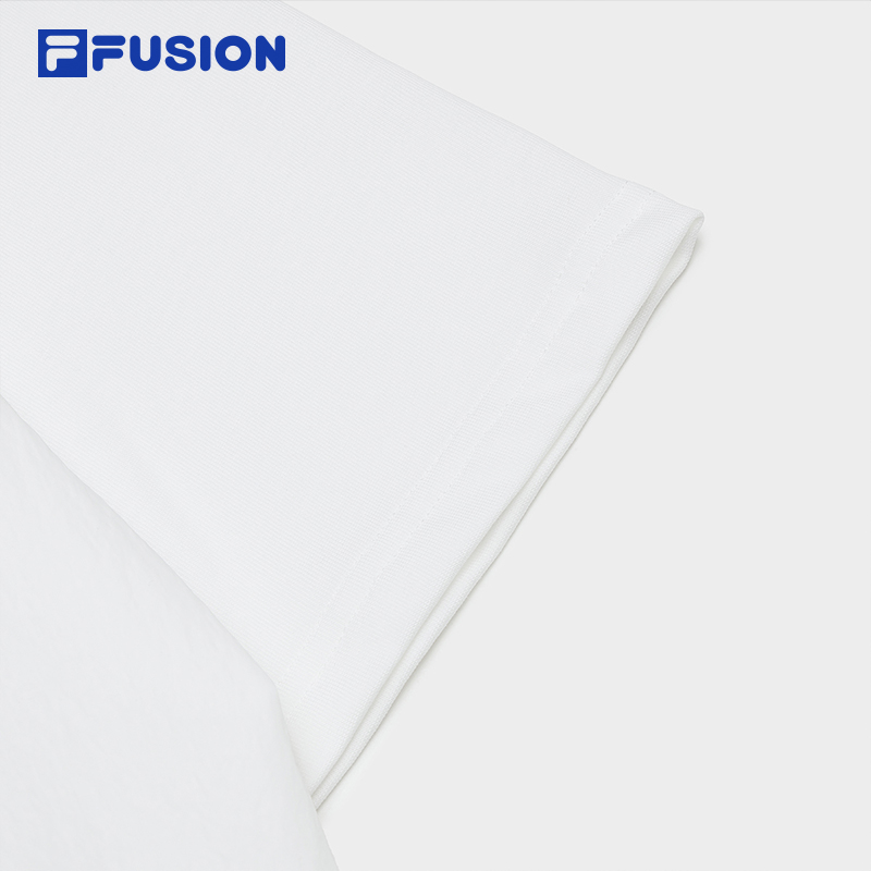 FILA FUSION INLINE URBAN TECH Men Short Sleeve T-shirt in White
