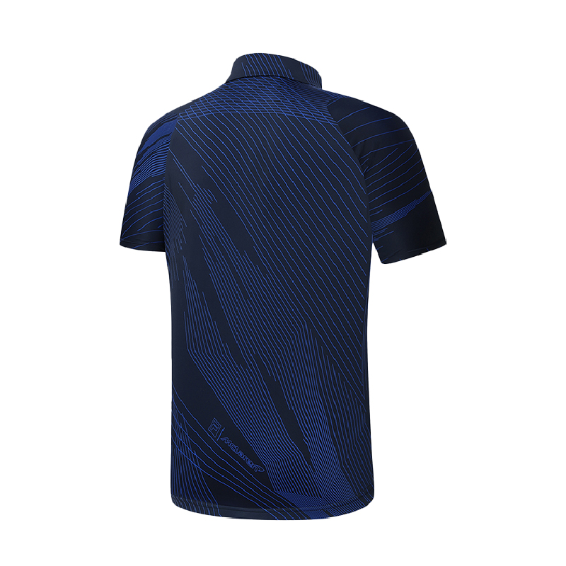 FILA CORE x McLAREN Men's ATHLETICS GOLF Short Sleeve Polo Shirt in Blue