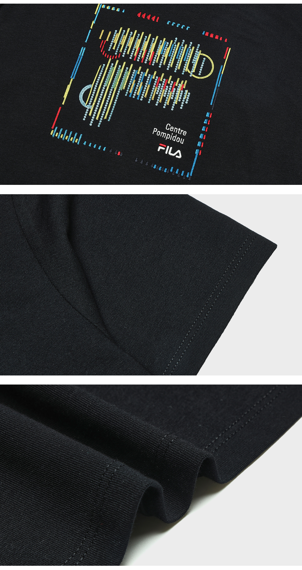 FILA CORE LIFESTYLE HERITAGE Women Short Sleeve T-shirt (Black)