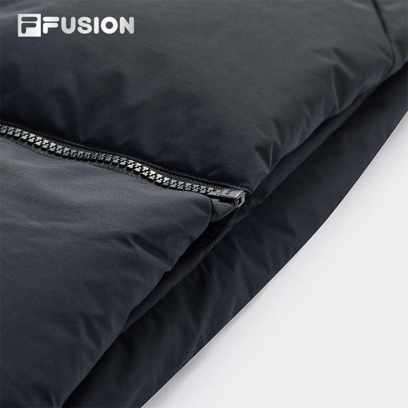 FILA FUSION INLINE FUSION LIFE X FUSIONEER FIELD OF CLASSIC Men Down Jacket Vest (Black)