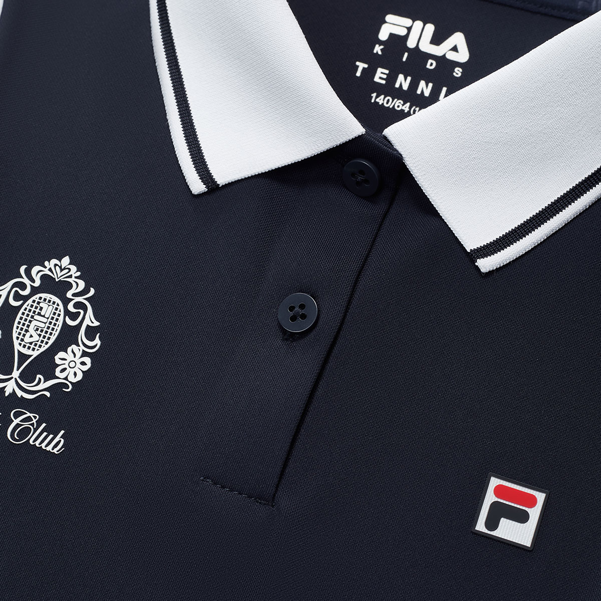FILA KIDS PERFORMANCE TENNIS Girls Polo T-shirt