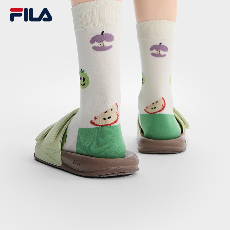FILA CORE FASHION DRIFTER 2 WOMEN Women Slippers (Green / White / Blush Pink)