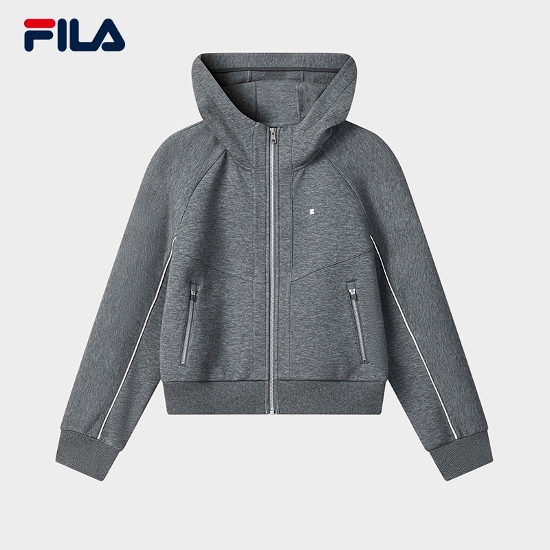FILA CORE LIFESTYLE WHITE Women Hooded Jacket – FILA SG
