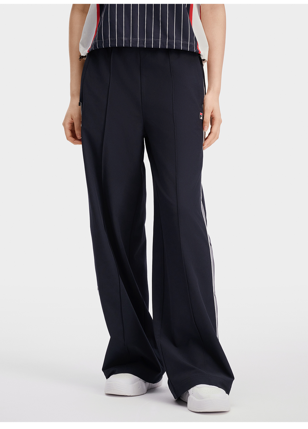 FILA CORE LIFESTYLE ORIGINALE FRENCH TENNIS CLUB Women Woven Pants (Navy)