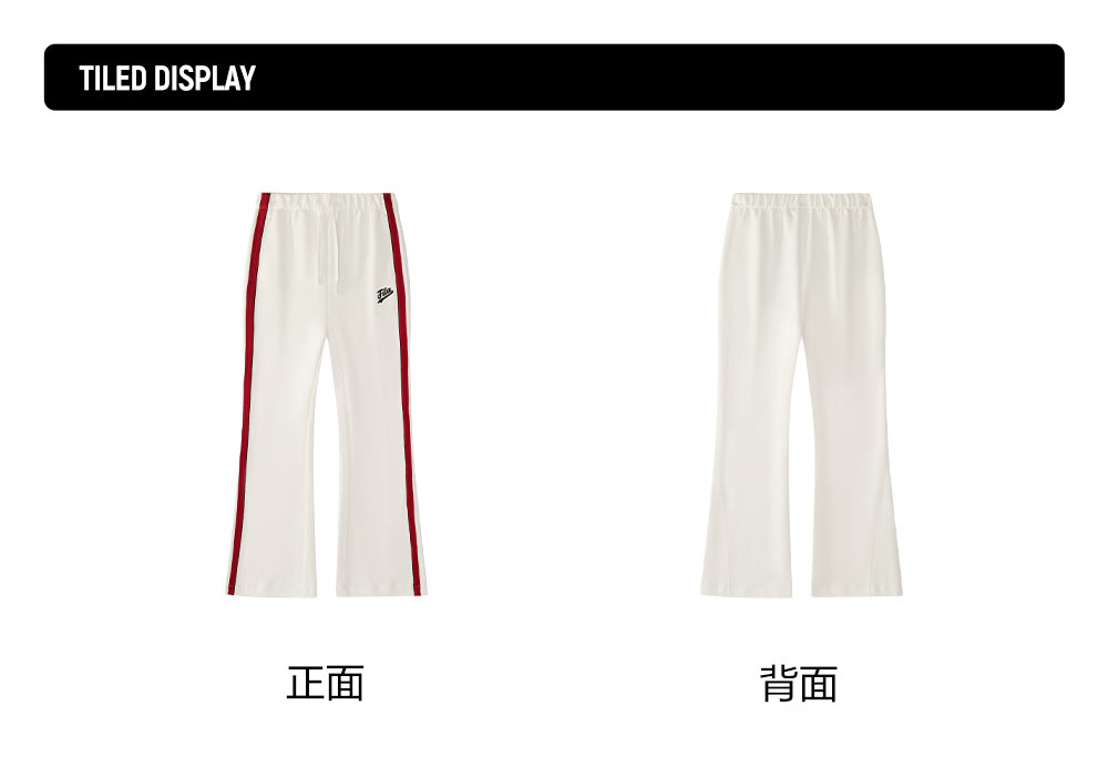 FILA FUSION INLINE CULTURE CNY COLLECTION Women Knit Pants (White)