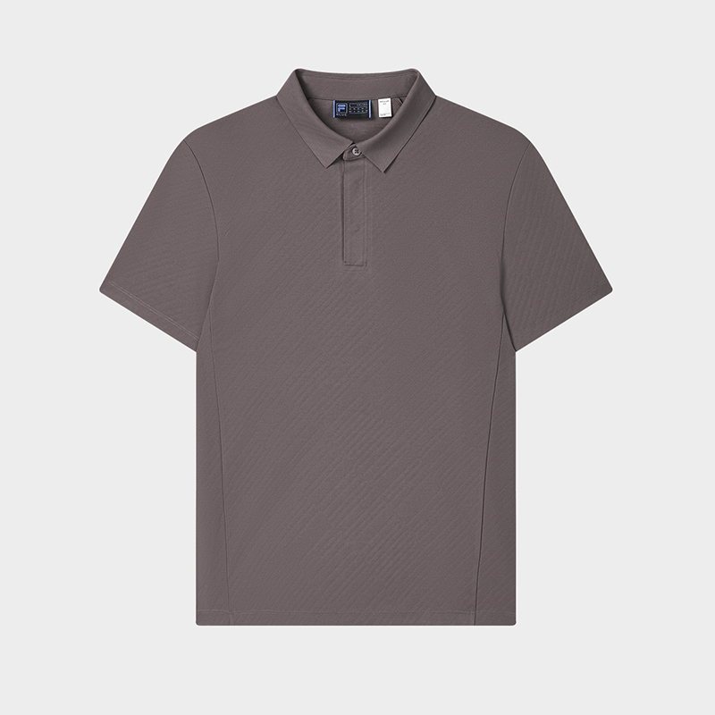 FILA CORE LIFESTYLE BLUE SPORTY & LUXURIOUS MAXI YACHT, PORTO CERVO Men Polo T-shirt (Grey)