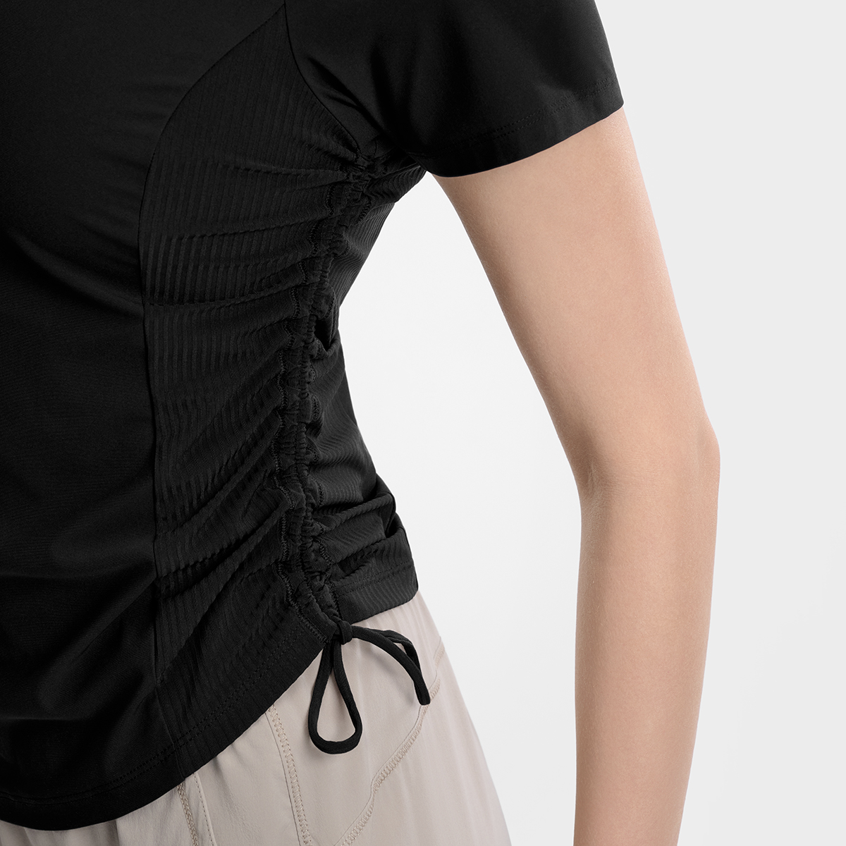 FILA WOMEN'S FITNESS Knitted Short Sleeve Top