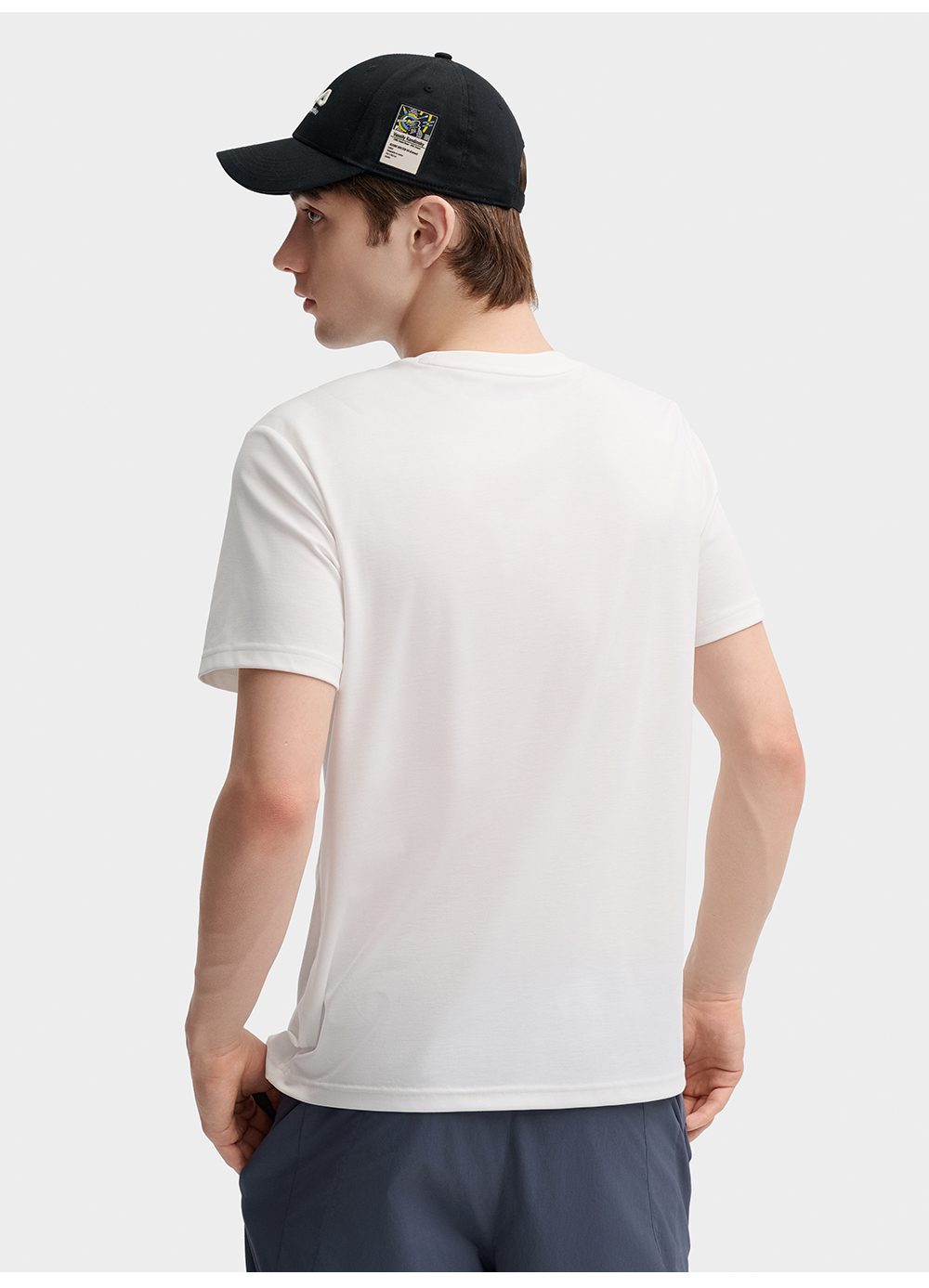 FILA CORE LIFESTYLE HERITAGE MYSTERIOUS JOURNEY Men Short Sleeve T-shirt (Black / White)