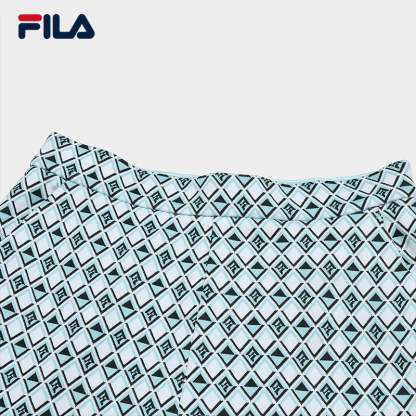 FILA CORE WHITE LINE EMERALD Women's Knit Pants in Full Print