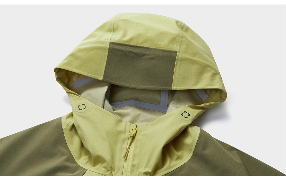 FILA FUSION INLINE URBAN TECH VR IN VIRTUAL REALITY Men Two-Way Jacket (Yellow)