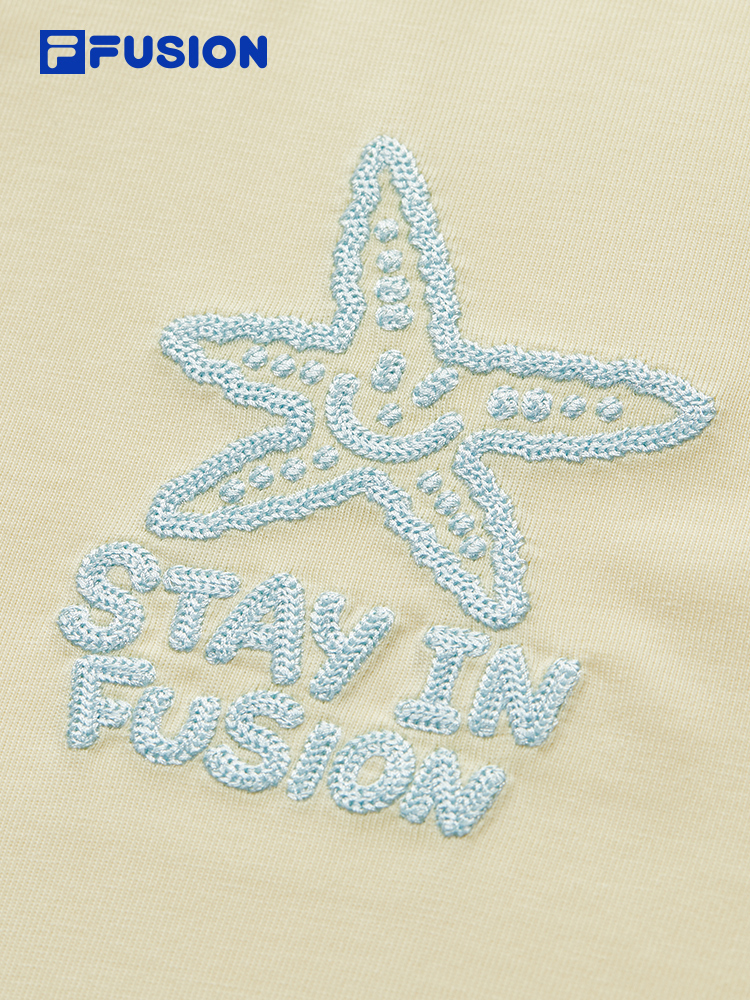 FILA FUSION  FUSION X MR DOODLE Women Short Sleeve T-shirt