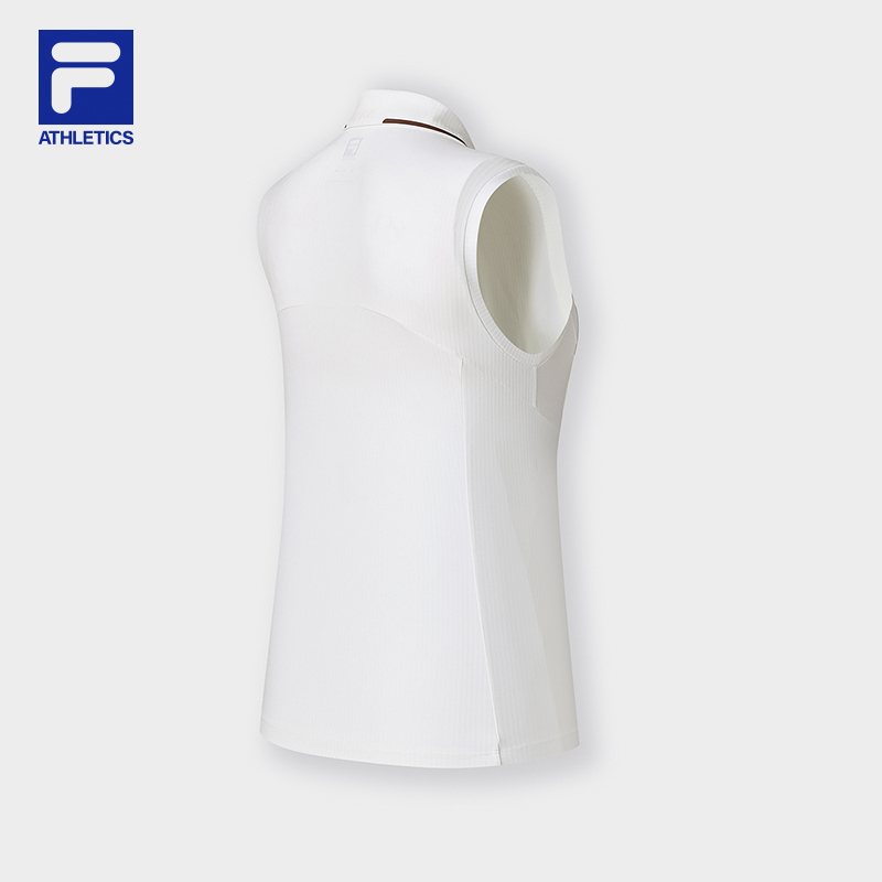 FILA CORE SPORTS ATHLETICS TENNIS Women Cotton Vest in White