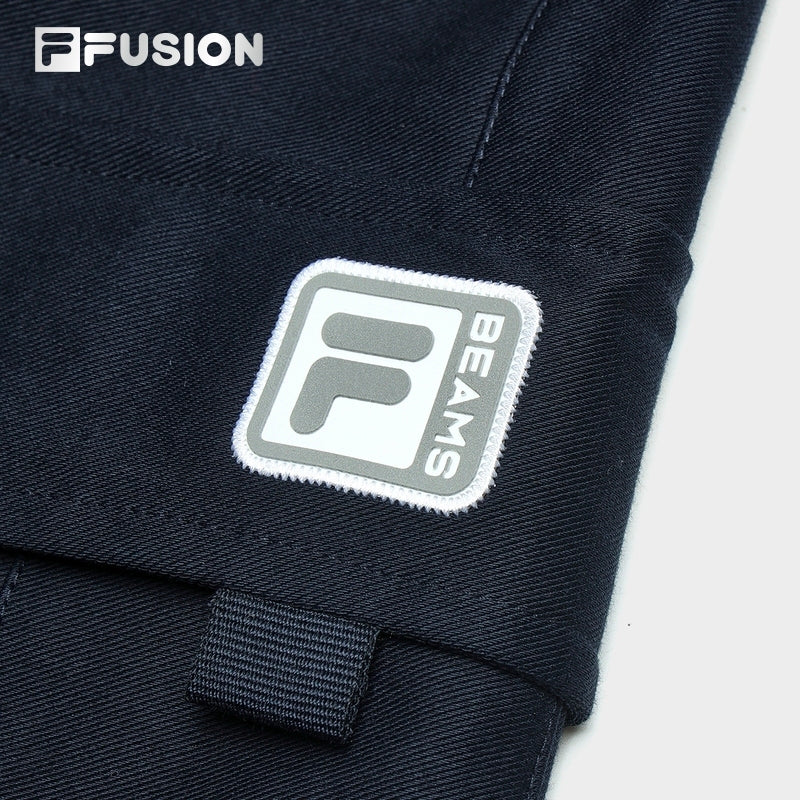 FILA FUSION x BEAMS Men Knit Pants in Navy