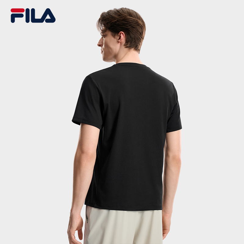 FILA Men Knitted Short Sleeve Top