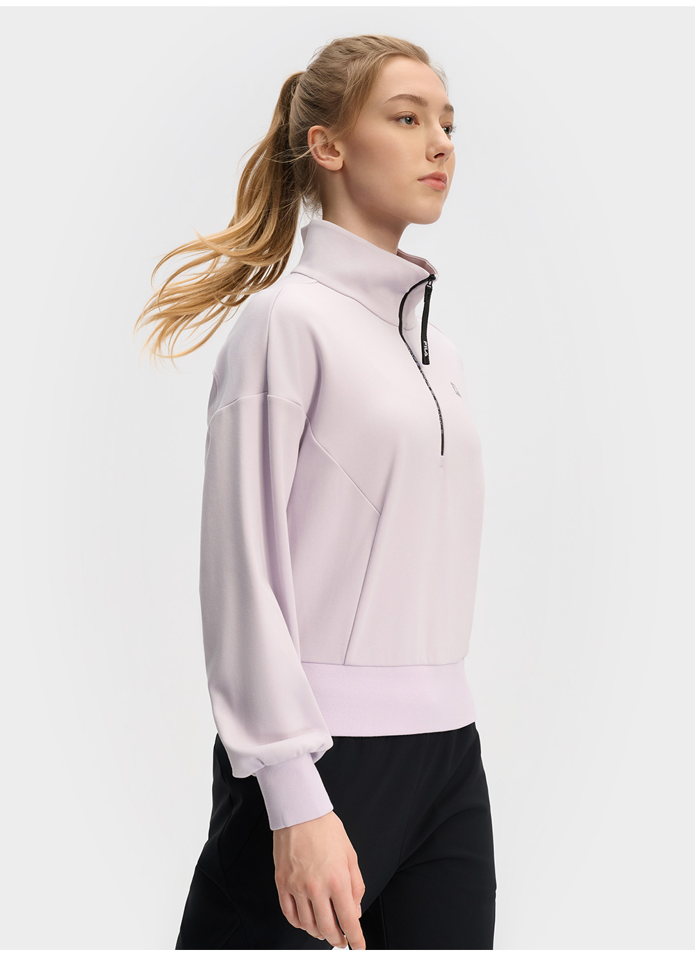 FILA CORE ATHLETICS FILA-FIT WOMEN Women Long Sleeve Top (Purple)