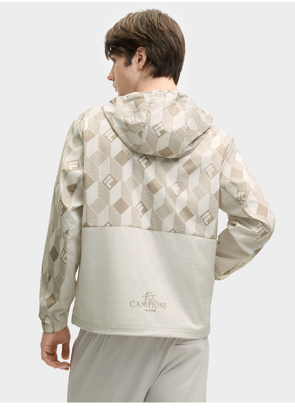 FILA CORE LIFESTYLE HERITAGE SPRING IMAGINATION Men Woven Jacket (Full Print)