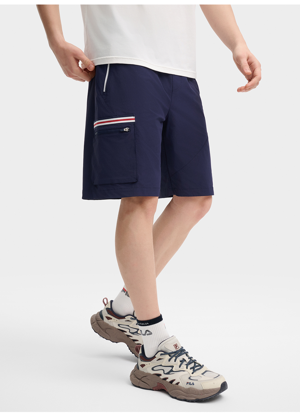 FILA CORE LIFESTYLE ORIGINALE FRENCH TENNIS CLUB Men Woven Pants (Blue)