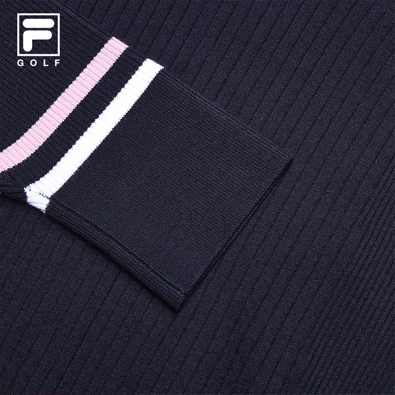 FILA CORE ATHLETICS GOLF Women's Knit Sweater in Navy