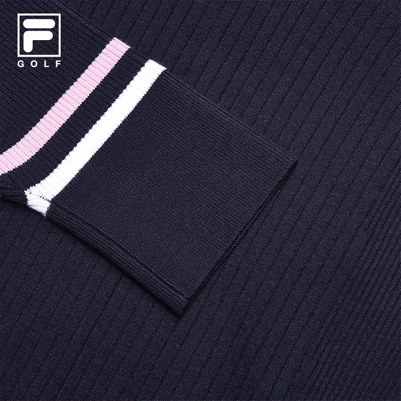 FILA CORE ATHLETICS GOLF Women's Knit Sweater in Navy