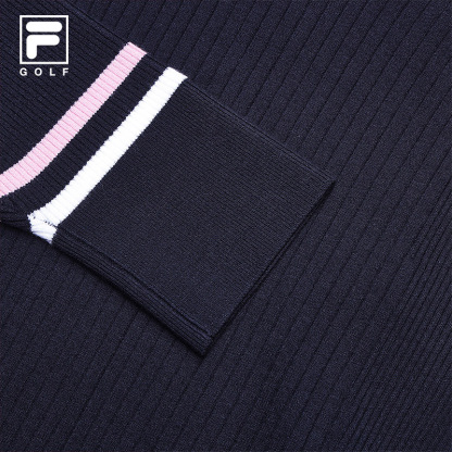 FILA CORE ATHLETICS GOLF Women's Knit Sweater in Navy