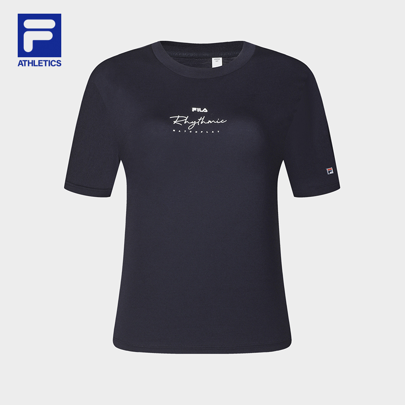FILA CORE ATHLETICS TENNIS Women Short Sleeve T-shirt (Navy