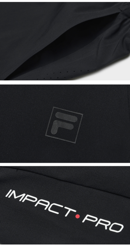 FILA CORE ATHLETICS TENNIS CITY TENNIS ACADEMY Men Woven Shorts (Black)