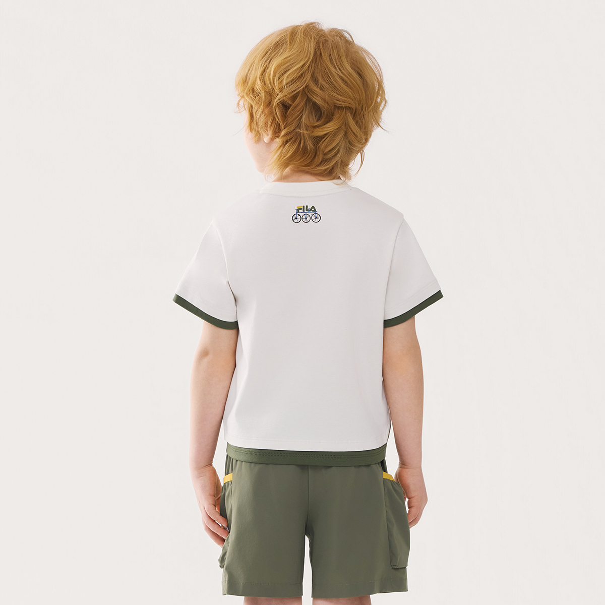 FILA KIDS CROSS OVER Boys Knitted Short Sleeve Top