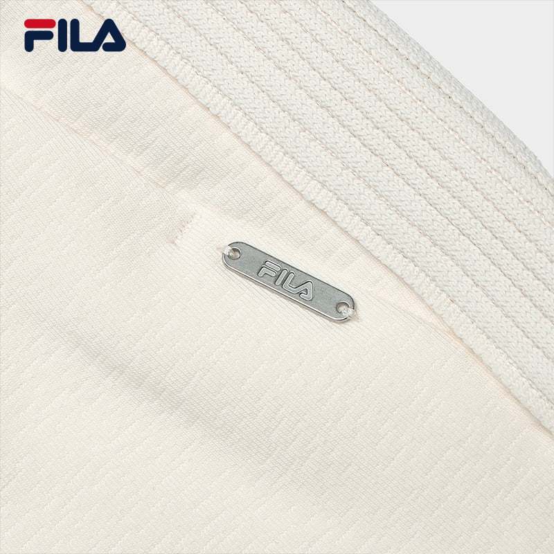 FILA CORE WHITE LINE EMERALD Women's Knit Pants in Ash