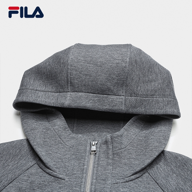 FILA CORE LIFESTYLE WHITE Women Hooded Jacket