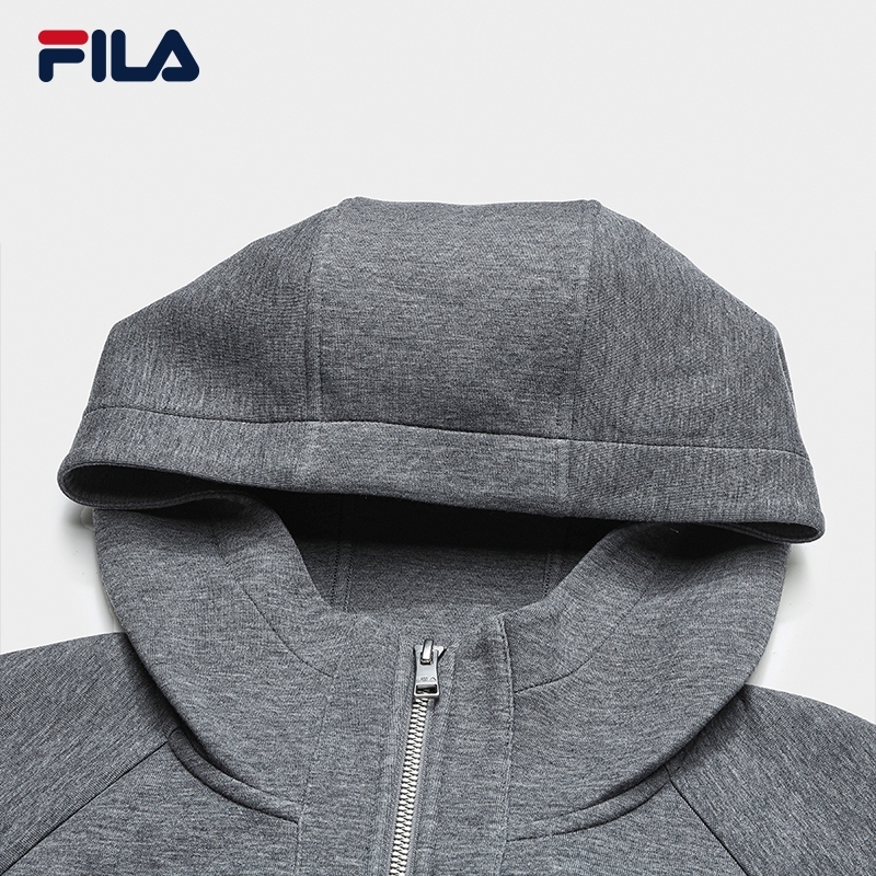 FILA CORE LIFESTYLE WHITE Women Hooded Jacket