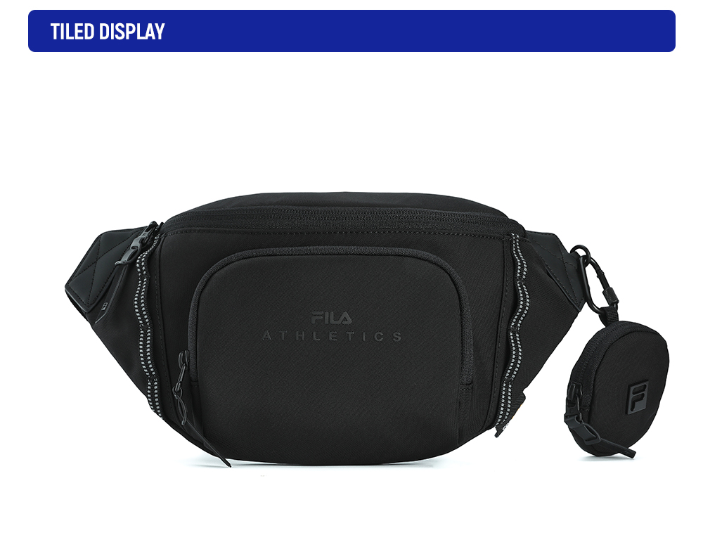 Sling Bag Marsupio Fendi X Fila Fanny Pack Fila Bags Mens Silver